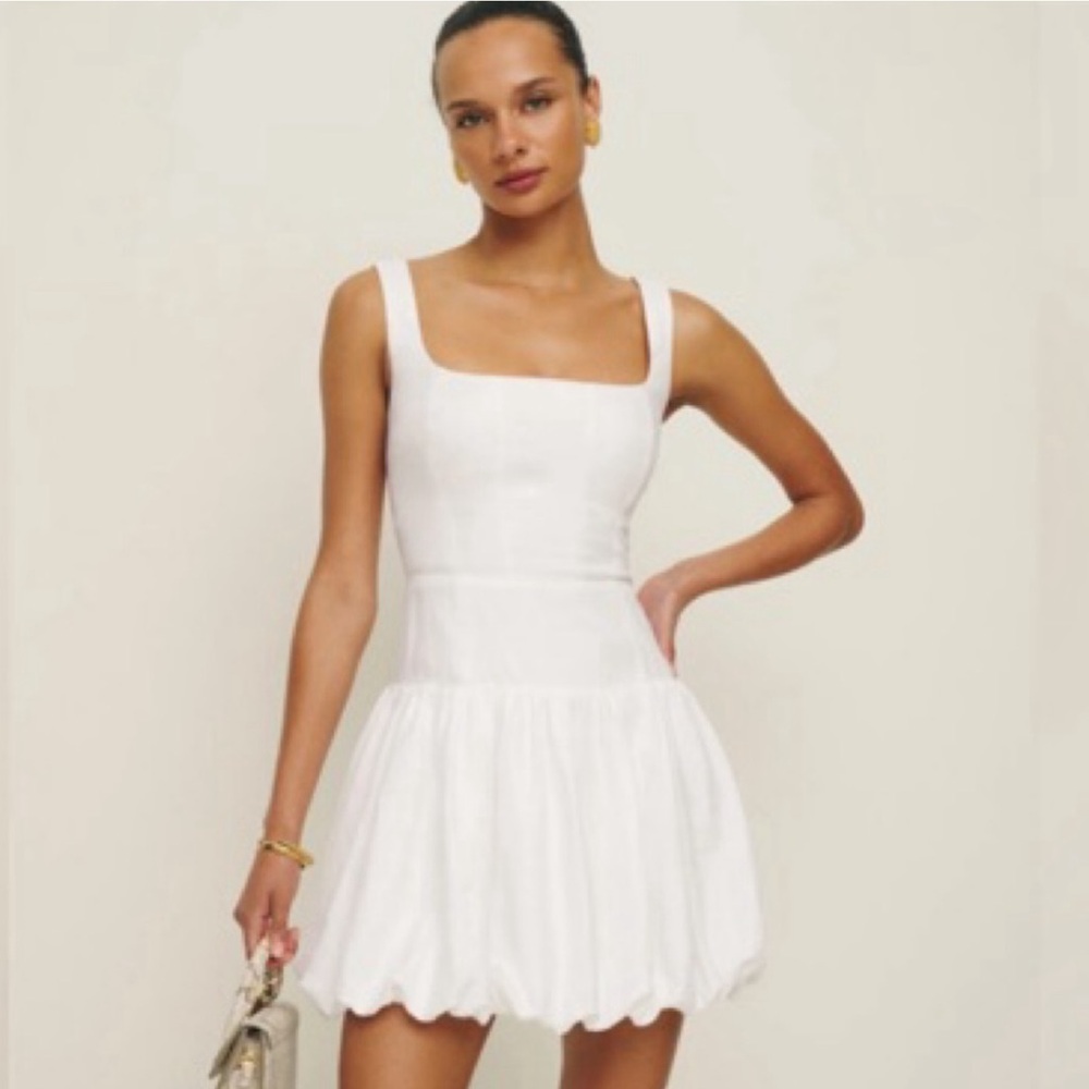 Reformation Delia dress (linen)
